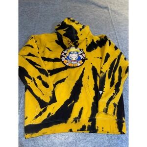 Naruto Uzumaki Ramen Hoodie Yellow Black Tie Dye Anime Naruto Shippuden Sweatshi